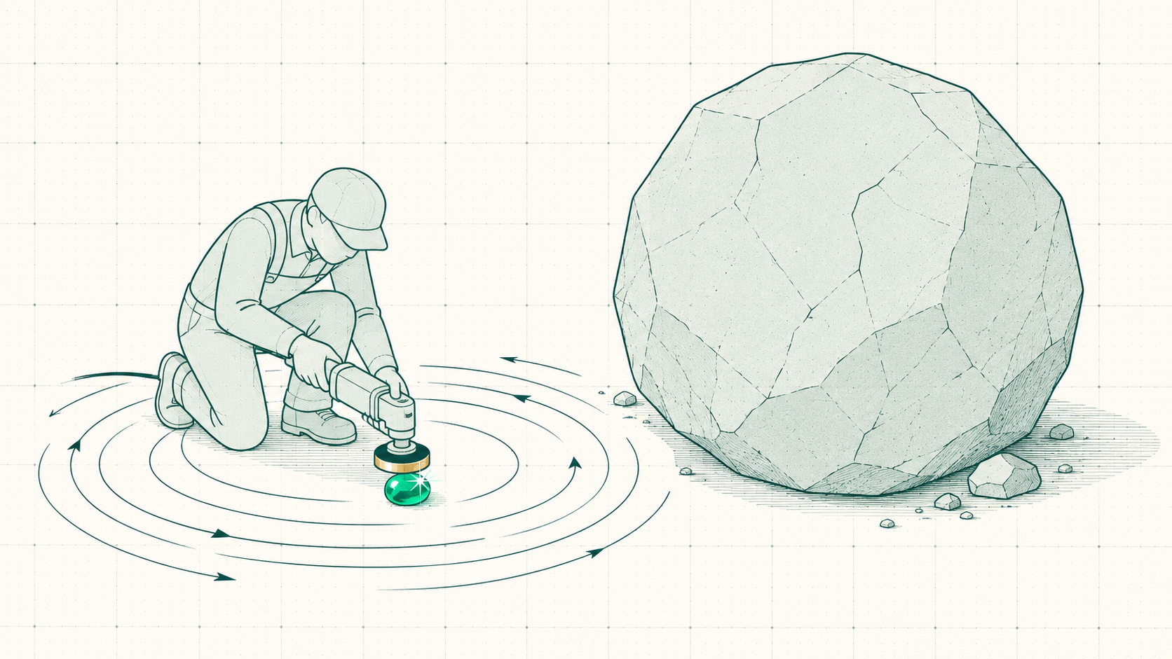The spinning-wheels trap